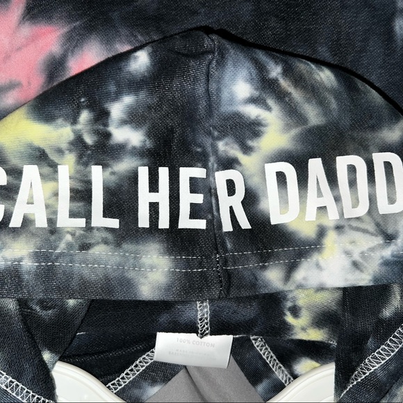 COPY - Tie Dye - BARSTOOL SPORTS / CALL HER DADDY / I AM UNWELL Cropped hoodie … - Picture 2 of 6